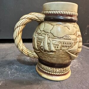 Avon Nautical Ships Brigantine Ketch Bar Mug Collectible 1982